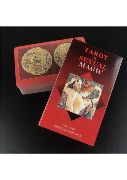 78 Adet TT63 Tarzı Cinsel Sihirli Tarot Tarot Kartları Ingilizce Versiyonu Güverte Tarot Masa Oyunu Oyun Kartı Kehanet Kader Tahta Oyunları Oracle Kartı (Yurt Dışından) fırsatları