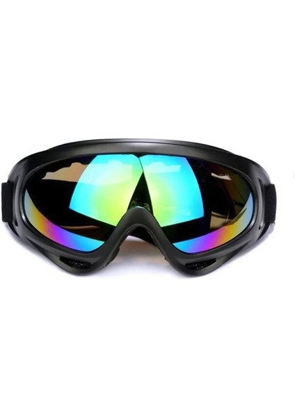 Renkli Lensler Stili Bisiklet Motosiklet Gözlükleri Buğu Önleyici Bisiklet Binme Gözlükleri Spor Toz Geçirmez Güneş Gözlüğü Mtb Dağ Yolu Bisiklet Binme Gözlükleri (Yurt Dışından)