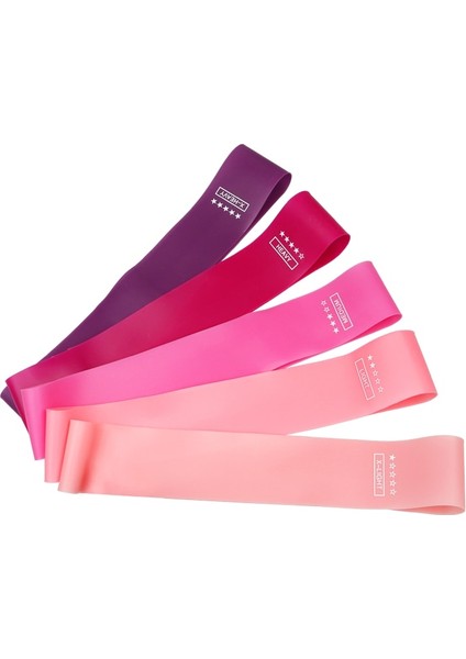 T Mor Set Pgbag Stili Crossfit Workout Resistance Bands Fitness Elastic Rubber Bands Training Workout Mini Bands Home Gym Home Yoga Strength Equipment (Yurt Dışından) fiyatları