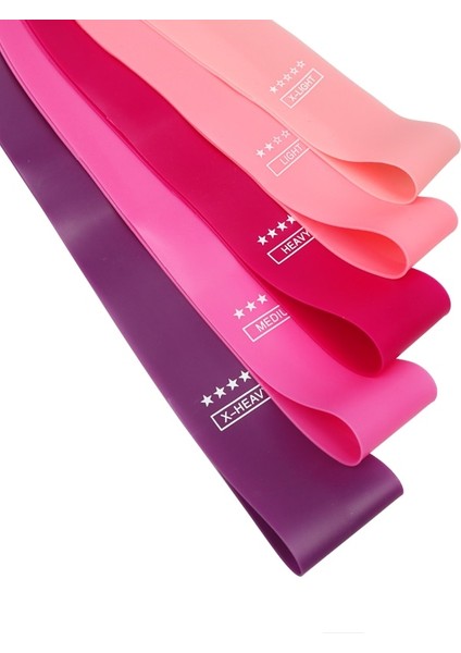 T Mor Set Pgbag Stili Crossfit Workout Resistance Bands Fitness Elastic Rubber Bands Training Workout Mini Bands Home Gym Home Yoga Strength Equipment (Yurt Dışından) modelleri