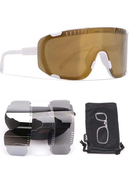 Renk 6 Tarzı 2021 Devours UV400 Bisiklet Güneş Gözlüğü Doğa Sporları Gözlük Yol Bisikleti Güneş Gözlüğü Bisiklet Gözlük Erkekler Kadınlar Için Gözlük Gözlük (Yurt Dışından)