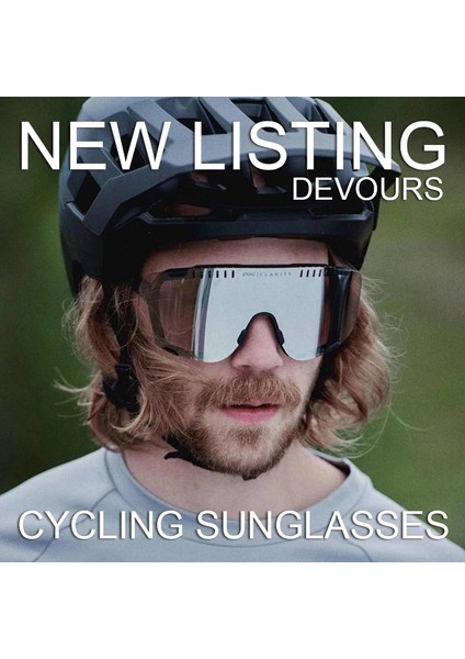 Renk 6 Tarzı 2021 Devours UV400 Bisiklet Güneş Gözlüğü Doğa Sporları Gözlük Yol Bisikleti Güneş Gözlüğü Bisiklet Gözlük Erkekler Kadınlar Için Gözlük Gözlük (Yurt Dışından) fiyatları