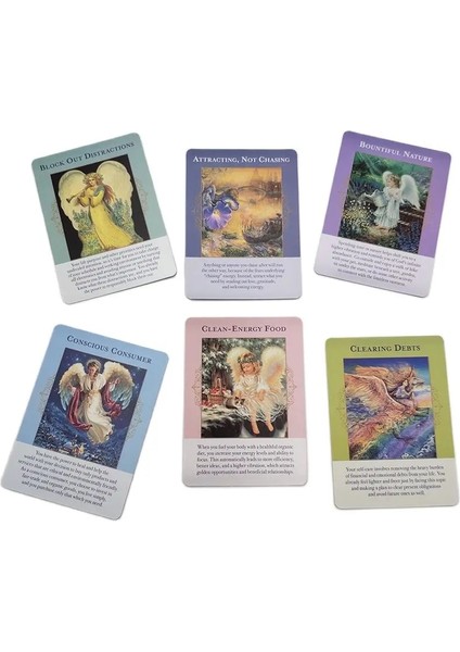 46 Sayfalık Kartlar Bolluk Melekleri Oracle Kartları Ingilizce Versiyonu Tarot Kartı Destesi Kader Kehaneti Oynanış Aile Partisi Masa Oyunu (Yurt Dışından) fırsatları