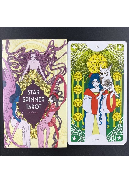 44 Adet TS23 Tarzı Star Er Tarot Ingilizce Versiyonu Tablo Güverte Tarot Oracle Card Eğlenceli Kehanet Oynamak Kader Masa Oyunları Pdf Guidebook (Yurt Dışından) fırsatları