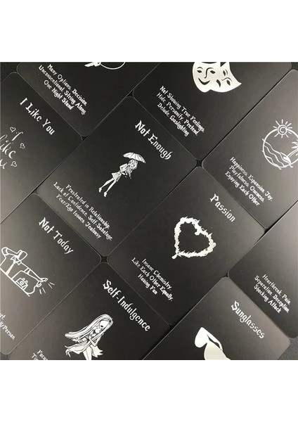 55 Adet TS34 Tarzı Yeni Tarot Güverte Kartları Masa Oyunları Aile Partisi Için Ingilizce Oyun Kartı Oyunu Eğlence (Yurt Dışından) fırsatları