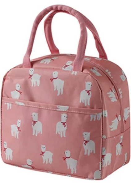 No.7 Tarzı 1 Adet Taze Soğutucu Çanta Su Geçirmez Naylon Taşınabilir Fermuar Termal Oxford Kadınlar Için Öğle Yemeği Çantaları Uygun Öğle Yemeği Kutusu Bez Gıda Çantaları (Yurt Dışından)