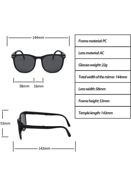No.4 Tarzı Yeni Katlanabilir Kutulu Güneş Gözlüğü Vintage Claun Gözlük Erkekler Alışveriş Seyahat Renkli UV400 Lunette De Soleil Femme Sıcak (Yurt Dışından) indirimleri