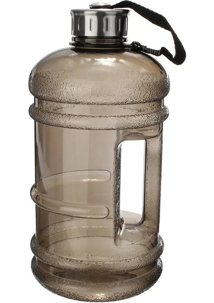 Siyah Stil Büyük Kapasiteli Su Şişesi 2.2l Saplı Şişe Açık Fitness Koşu Spor Salonu Eğitimi Spor Salonu Şişeleri (Yurt Dışından) fırsatları