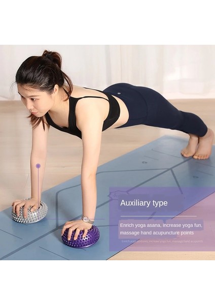 Kırmızı Stil Yoga Için 16 cm Pvc Şişme Masaj Topu Yarım Ayar Denge Sabitleyici Spor Salonu Pilates Spor Dengesi (Yurt Dışından) indirimleri