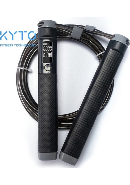 Gri Tarzı Kyto Atlama Ipi Dijital Sayaç Kapalı Açık Hava Fitness Eğitimi Boks Ayarlanabilir Kalori Atlama Ipi Egzersizi (Yurt Dışından) fiyatları