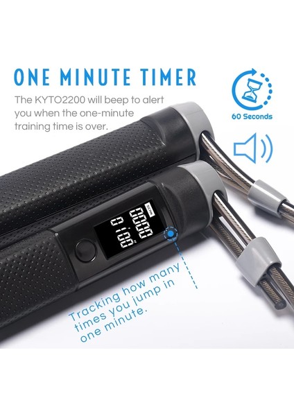 Gri Tarzı Kyto Atlama Ipi Dijital Sayaç Kapalı Açık Hava Fitness Eğitimi Boks Ayarlanabilir Kalori Atlama Ipi Egzersizi (Yurt Dışından) indirimleri