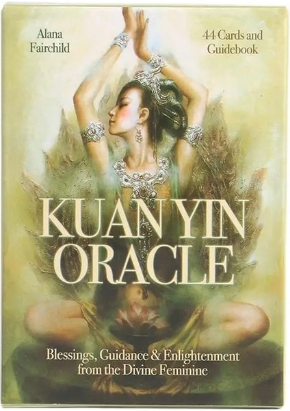 No.7 Tarzı Eylül Ayında Sıcak Satış Yeni Yüksek Çözünürlüklü Tarot Kartı Yüksek Li Ingiliz Partisi Kehanet Oyunu Guanyin Oracle (Yurt Dışından) fiyatları