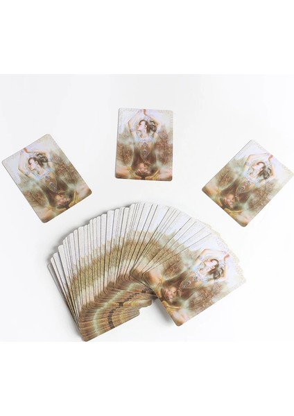 No.7 Tarzı Eylül Ayında Sıcak Satış Yeni Yüksek Çözünürlüklü Tarot Kartı Yüksek Li Ingiliz Partisi Kehanet Oyunu Guanyin Oracle (Yurt Dışından) indirimleri