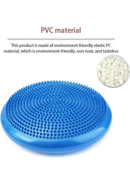 No.1 Tarzı Şişirilmiş Sallanma Minderi Kıpırdayan Koltuk Duyusal Çocuklar Çekirdek Denge Diski Ekstra Kalın Esnek Oturma Kapalı Yoga Fitness Aksesuarları (Yurt Dışından) fırsatları