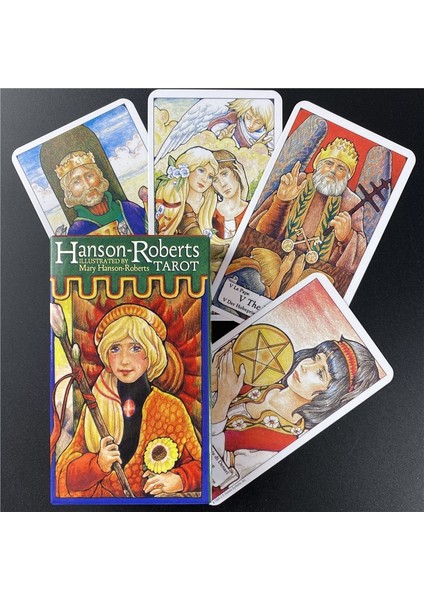 68 Adet TS13 Tarzı Hanson Roberts Tarot Ingilizce Tarot Kartları Güverte Oracle Card Deck Kişisel Kullanım Için Tahta Oyunu Kehanet Kader (Yurt Dışından)