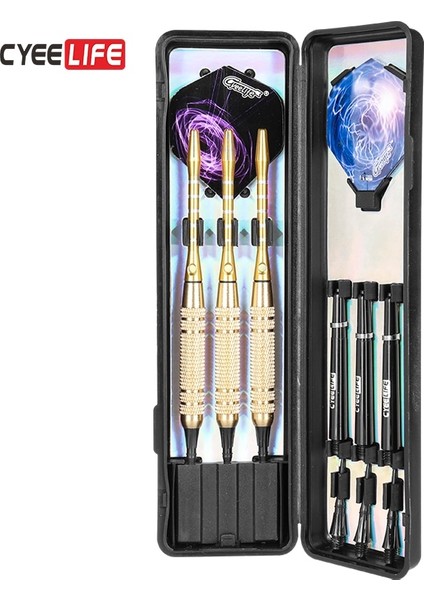 Kumral Tarzı Cyeelife Yeni Gggg Yumuşak Uçlu Dart Spor Eğlence Nikel Kaplama Bakır Dart Gövdesi Naylon Dart Çubuğu Pet Uçuş (Yurt Dışından)