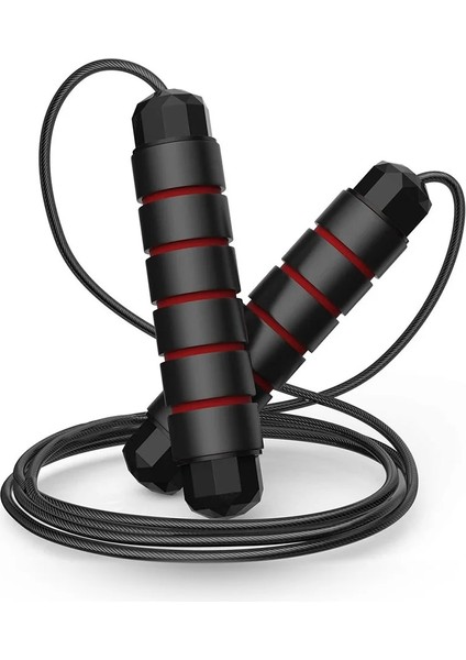 B-Siyah Tarzı Profesyonel Ip Atlama Ipi Öğrenci Spor Ip Atlama Ipi Hızlı Hızlı Ip Atlama Ipi Gym Fitness Ev Egzersiz Ince Vücut (Yurt Dışından) modelleri