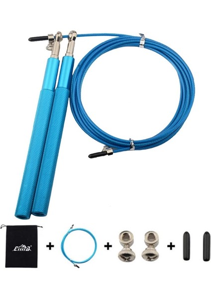 Altın Set Stili Rulman Atlama Ipleri Crossfit Çelik Tel Hız Boks Atlama Atlama Eğitimi Fiziksel Çeviklik Gym Fitness Egzersiz Aksesuarları (Yurt Dışından) fırsatları