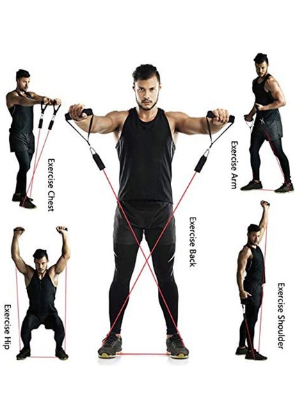 A 11PCS Stili Yazın Crossfit Eğitim Egzersiz Yoga Tüpleri Çekme Halatı Kauçuk Genişletici Elastik Bantlar Çantalı Fitness ve Lateks Direnç Bantları (Yurt Dışından) indirimleri