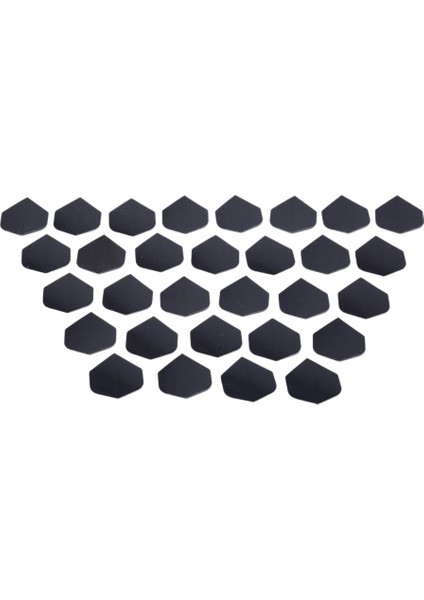 Siyah Stil Dart Uçuşları Çoklu Stiller Pet Dart Uçuşları Kanatları Bırak Basit Siyah Dart Aksesuarları Değiştirilebilir Dart Kanadı (Yurt Dışından) modelleri