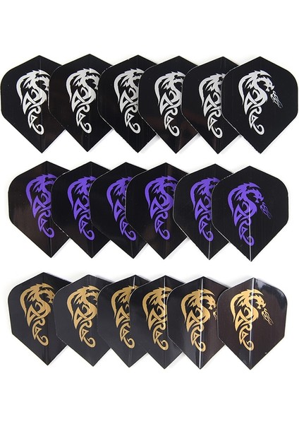Siyah Stil Dart Uçuşları Çoklu Stiller Pet Dart Uçuşları Kanatları Bırak Basit Siyah Dart Aksesuarları Değiştirilebilir Dart Kanadı (Yurt Dışından) indirimleri
