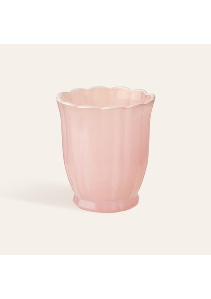 Loess Cam Su Bardağı 380 ml Pembe