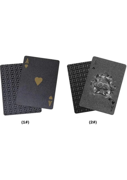 No.5 Tarzı Su Geçirmez Plastik Pvc Oyun Kartları Setleri Altın Sihirli Hileler Poker Kartları Setleri Yaratıcı Kutu Dolu 54 Yapraklık Set (Yurt Dışından)