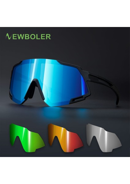 3 Lens Seti Turuncu Stil Newboler Olarize Bisiklet Gözlük Erkek Kadın Yol Bisikleti Bisiklet Gözlük Bisiklet Güneş Gözlüğü 5 Lens Gözlük UV400 Gözlük (Yurt Dışından) fiyatları