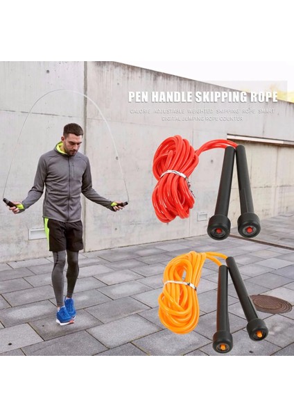 Kırmızı Stil Egzersiz Ip Atlama Ipi Fitness Hız Pvc Spor Eğitimi Etkili Egzersiz Aksesuarları Için Ayarlanabilir Atlama Ipi (Yurt Dışından) modelleri