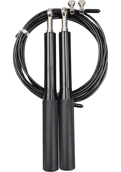 Siyah Stil Yeni Atlama Ipi Tel Halatlar Spor Salonu Egzersiz Fitness Ekipmanları Için 3 Metre Ayarlanabilir Hız Atlama Fit Atlama Ipi Egzersiz Yarışması (Yurt Dışından)