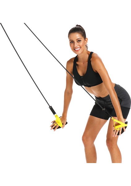 Sarı Stil Yüzme Direnci Bandı Arazi Simülasyonu Yüzme Kol Egzersizi Esneklik Lateks Çekme Halatı Fitness El Perdeli Kürek Çanta ile Dövme (Yurt Dışından) modelleri