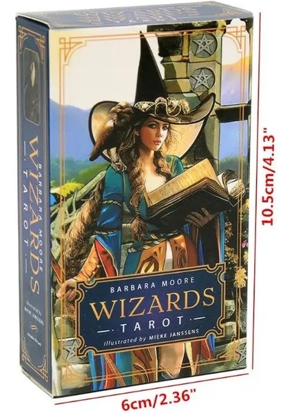 Sihirbaz Tarot 78 Kart Destesi Binici Waite Güverte Kehanet Oyuncak Tahta Oyununa Dayalı (Yurt Dışından) fırsatları