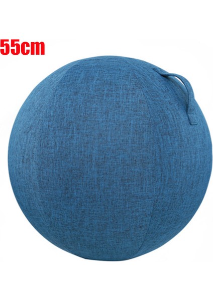 Mavi 55CM Tarzı Premium Yoga Topu Koruyucu Kapak Gym Egzersiz Denge Topu Kapak Yoga Egzersiz Fitness Aksesuarları Için cm (Yurt Dışından)