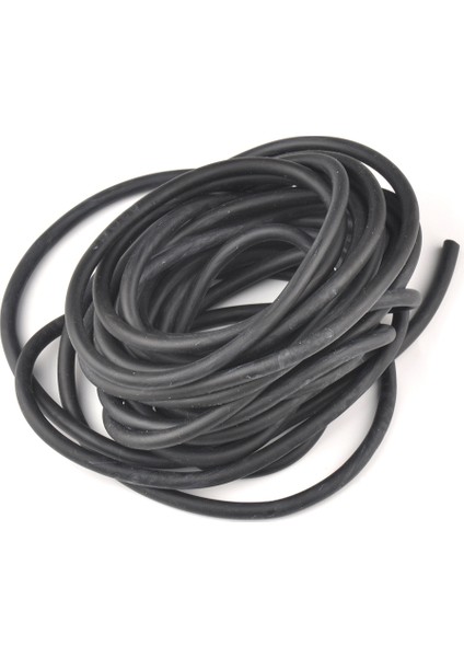 Siyah Stil 5 Metre 4.5mm * 5m Açık Doğal Lateks Kauçuk Tüp Streç Elastik Sapan Değiştirme Bandı Mancınıklar Sling Kauçuk (Yurt Dışından)