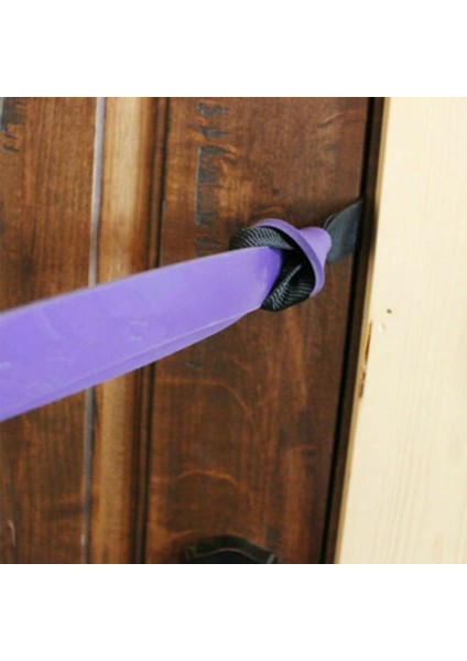 Siyah Stil Vücut Geliştirme Fitness Direnç Bantları Yoga Kapı Üzeri Çapa Elastik Bant Tüp Eğitimi Ev Okulu Spor Salonu (Yurt Dışından) fırsatları