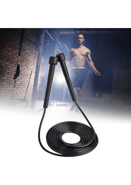Siyah Stil Eed Atlama Ipi Fit Profesyonel Erkek Kadın Spor Salonu Pvc Ip Atlama Ipi Ayarlanabilir Fitness Ekipmanları Kas Boks Eğitimi (Yurt Dışından) fırsatları
