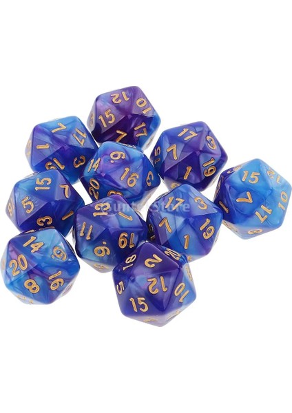 Magideal Ded Dice D20 Dungeons And Dragons Için Çokyüzlü Zar Masa Oyunları Akrilik Dnd Rpg Mtg Zar (Yurt Dışından)