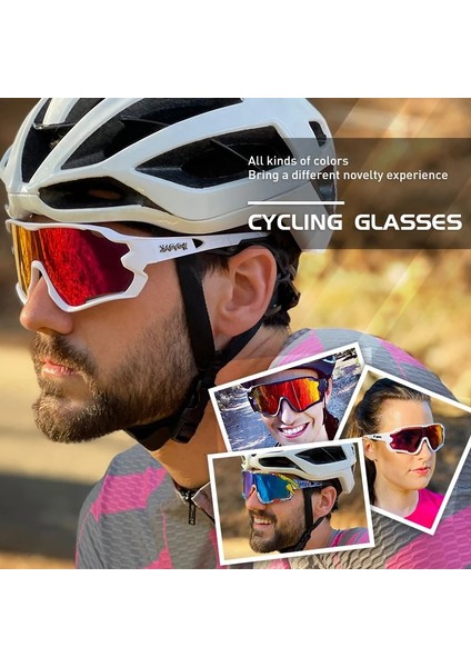Bordo Tarzı No.2 Boyutu 2020 Doğa Sporları Polarize Bisiklet Gözlükleri Yol Bisikleti Gözlükleri Dağ Bisikleti Güneş Gözlüğü Erkek Kadın Bisiklet Gözlükleri Gözlük (Yurt Dışından) fırsatları