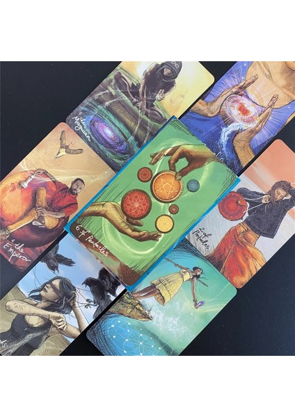 TS65 Stili Light See'nin Tarot Kartı Masa Oyunları Yaratıcı Kartlar Oracle Aile Tatil Partisi Oyun Kartı Ingilizce Tarot Güverte Masa Oyunu (Yurt Dışından) modelleri