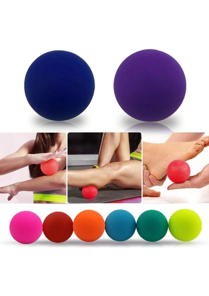 No.11 Stili Akupunktur Noktası Masajı Fitness Topu Silikon Yoga Gevşeme El ve Ayak Masaj Topu Fasya Topu Kas Gevşeme Topu (Yurt Dışından)