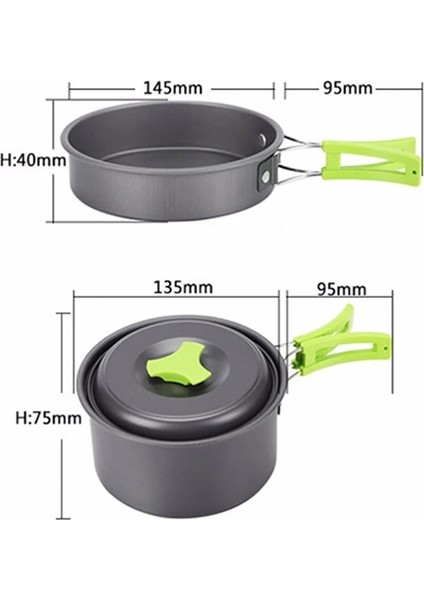 C09 Stili Açık Kamp Sofra Takımı Açık Tencere Seti Katlanabilir Kaşık Çatal Bıçak Su Isıtıcısı Fincan Kamp Ekipmanları Malzemeleri Insanlar (Yurt Dışından) indirimleri