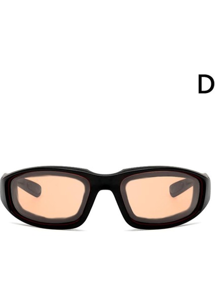 D Toz Lens Stili 1 Adet Açık Binme Gözlüğü Kayak Gözlükleri Cs Taktik Güneş Gözlüğü Güneş Gözlüğü Unisex Araba Çekim Sürücüsü Sünger Sporları Motorcycl H6G4 (Yurt Dışından)