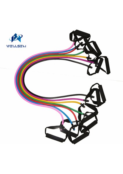 Yeşil Stil Yoga Çekme Halatı Fitness Direnç Bantları Egzersiz Tüpleri Pratik Eğitim Elastik Bant Halat Yoga Egzersiz Kordajları 1 Adet (Yurt Dışından) fiyatları