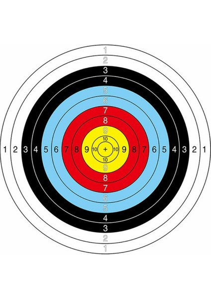 * 40CM Okçuluk Hedef Kağıdı Standart Halka Dart Tahtası Dart Hedefleri Ölçer Çekim Hedef Kağıdı Dart Eğitim Aksesuarları (Yurt Dışından) modelleri