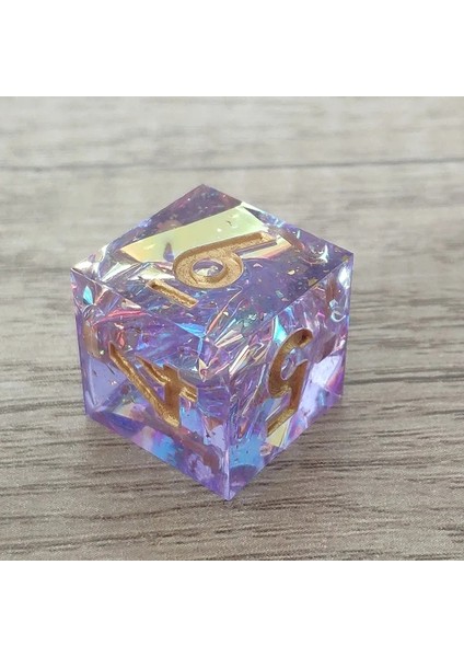 Galaxy Mor D20 Stili D&d Zar Seti Galaxy Mor Keskin Reçine Zar Çokyüzlü Zar Seti Mini Planet Glitter Zar D6 D20 Rpg Zar Oyunları Zar Paketi Seti Dnd (Yurt Dışından) indirimleri