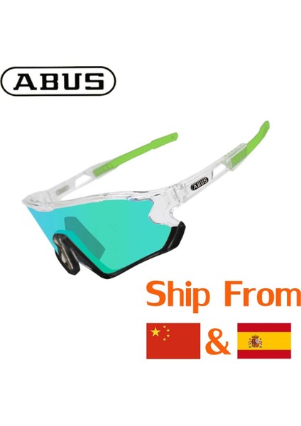 ABUSY102 Stili ABUSY102 Spor Polarize Bisiklet Gözlükleri Bisiklet Gözlükleri Erkek Kadın Bisiklet Camı UV400 Bisiklet Güneş Gözlüğü Ispanya ve Çin'den 5 Le (Yurt Dışından)