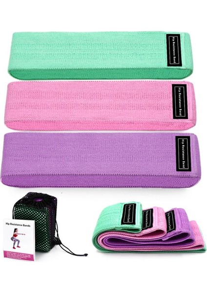 Mor Tarzı 3 Seviye Fitness Lastik Bantları Direnç Bantları Genişletici Lastik Bantlar Fitness Için Elastik Bant Fitness Yoga Eğitimi Için Mini Band7 (Yurt Dışından) fiyatları