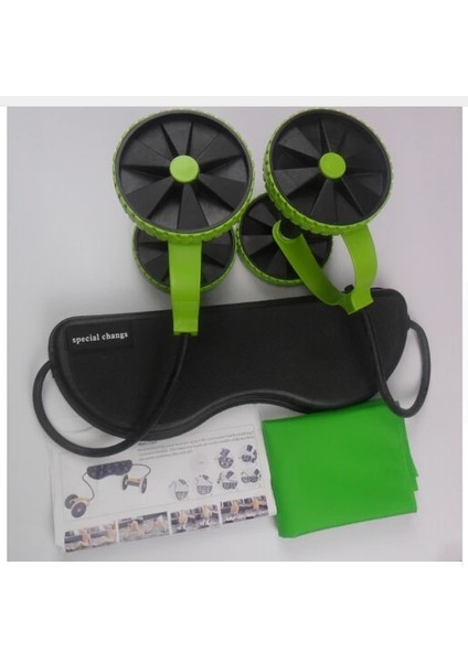 Yeni Kas Egzersiz Ekipmanları Ev Fitness Ekipmanları Çift Tekerlek Karın Güç Tekerleği Ab Roller Gym Roller Trainer Eğitimi (Yurt Dışından)