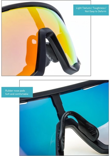 Bordo Tarzı No.1 Boyutu Fotokromik Bisiklet Gözlükleri Erkek Kadın Açık Bisiklet Güneş Gözlüğü Dağ Bisikleti Bisiklet Gözlük Yol Bisiklet Gözlükleri 1 Lens (Yurt Dışından) modelleri