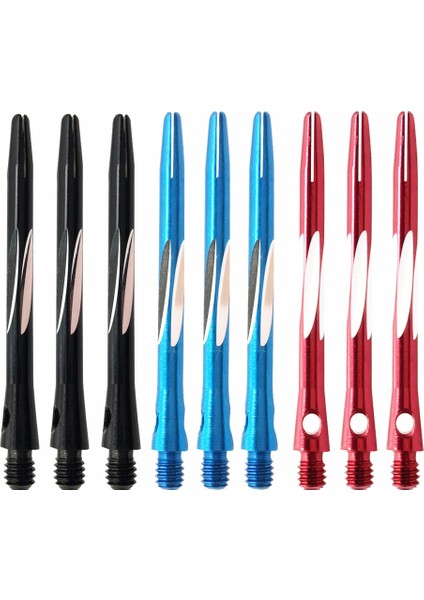 Altın 6 Adet Tarzı 6 Adet Alüminyum Dart Milleri Profesyonel Dart Aksesuarları Için 2ba Iyi Kapalı Dart Tahtası Oyunları (Yurt Dışından)